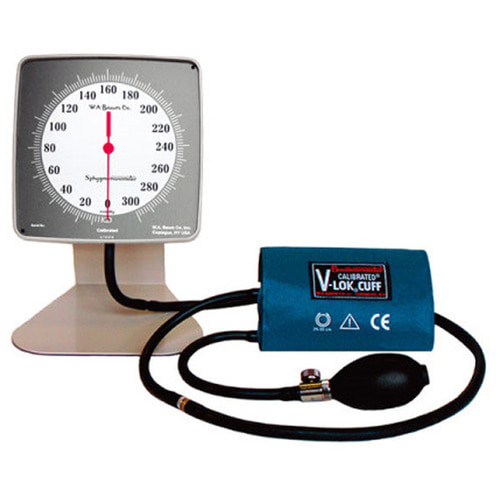 바우만 의료용 메타 혈압계 데스크형 0920 + 바스켓 아네로이드방식 혈압측정기